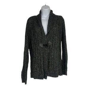 Debbie Morgan Womens Long Sleeved 1 button Cardigan Sweater Size Medium